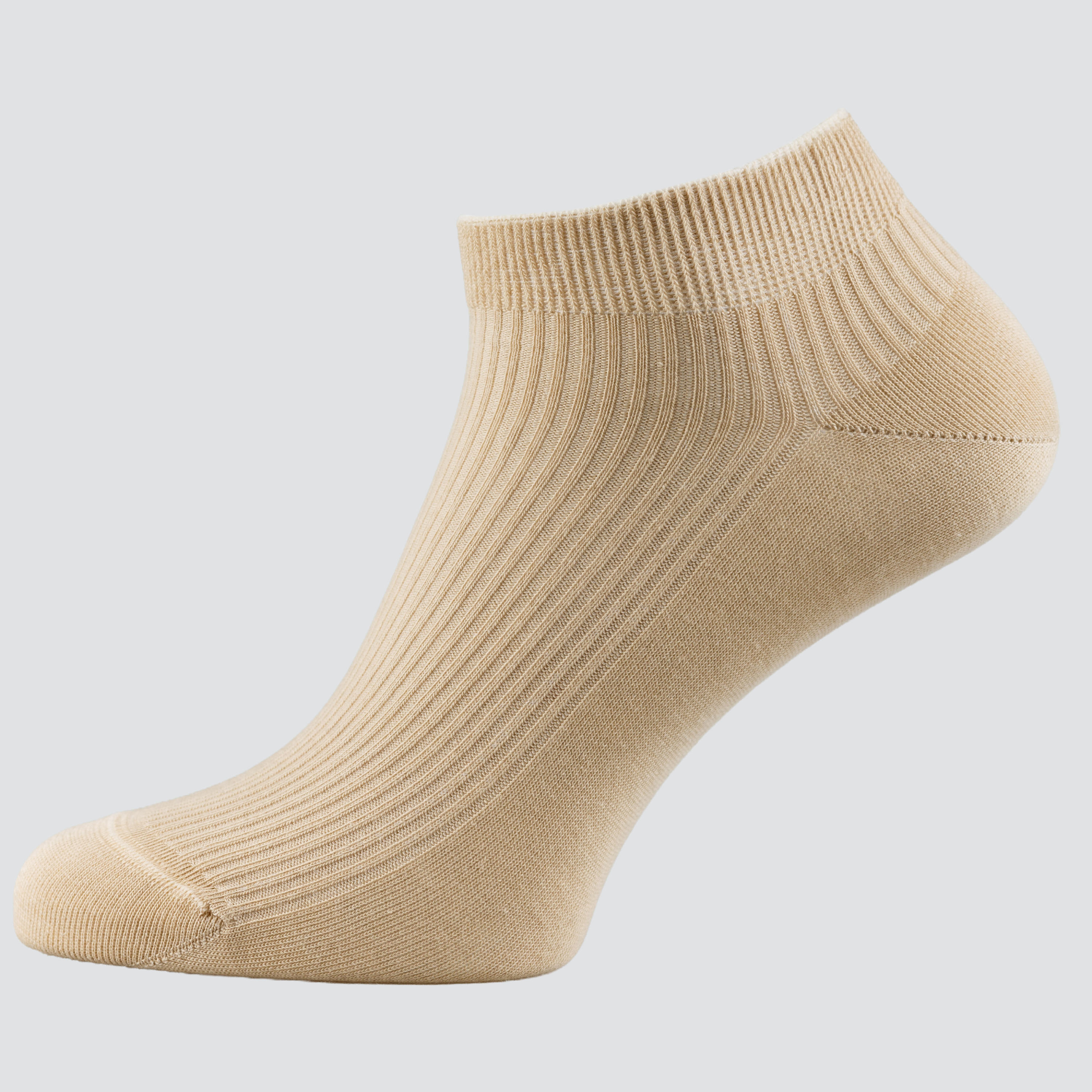2113.Șosete ultrascurte pentru femei din bumbac pieptănat, fără cusătură, cu elastic lejer – set 6 perechi.png